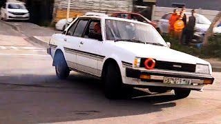 Junaid Spinning 3Sge Dual Beams Toyota Boxie, Stack Screaming