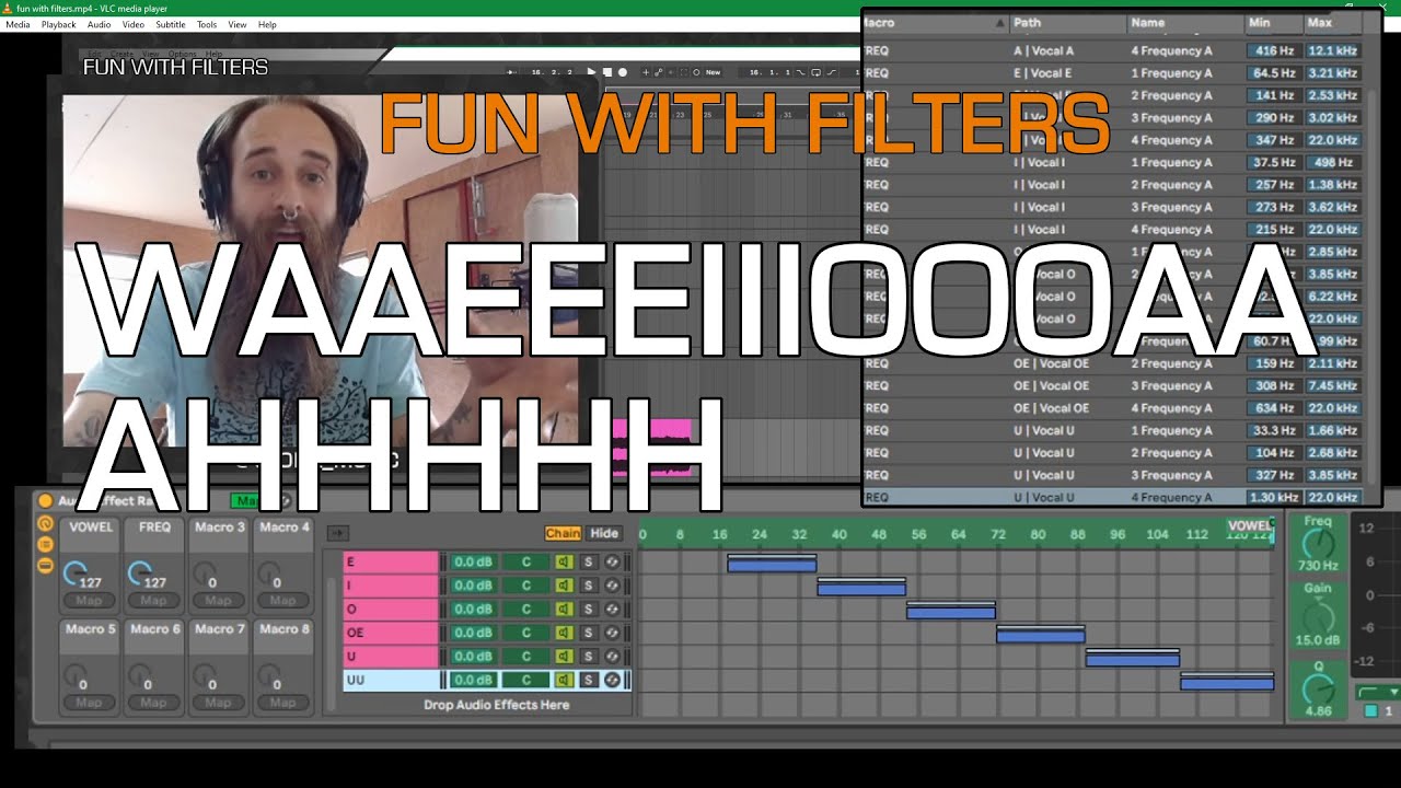 Fun with Filters Live Stream Ableton 10 inbuilt Eq tricks YouTube