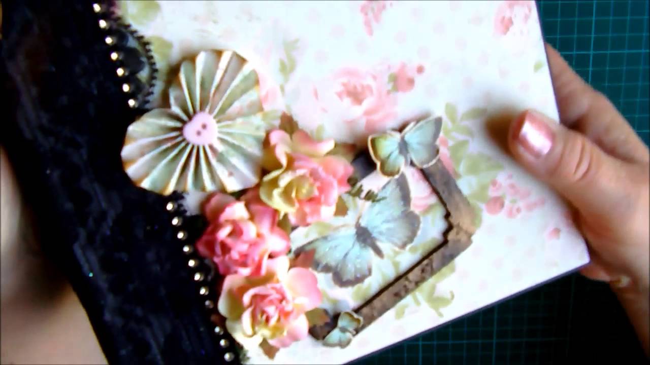 floral photo album