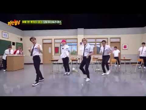 Super m maknae line dance ~ knowing bros
