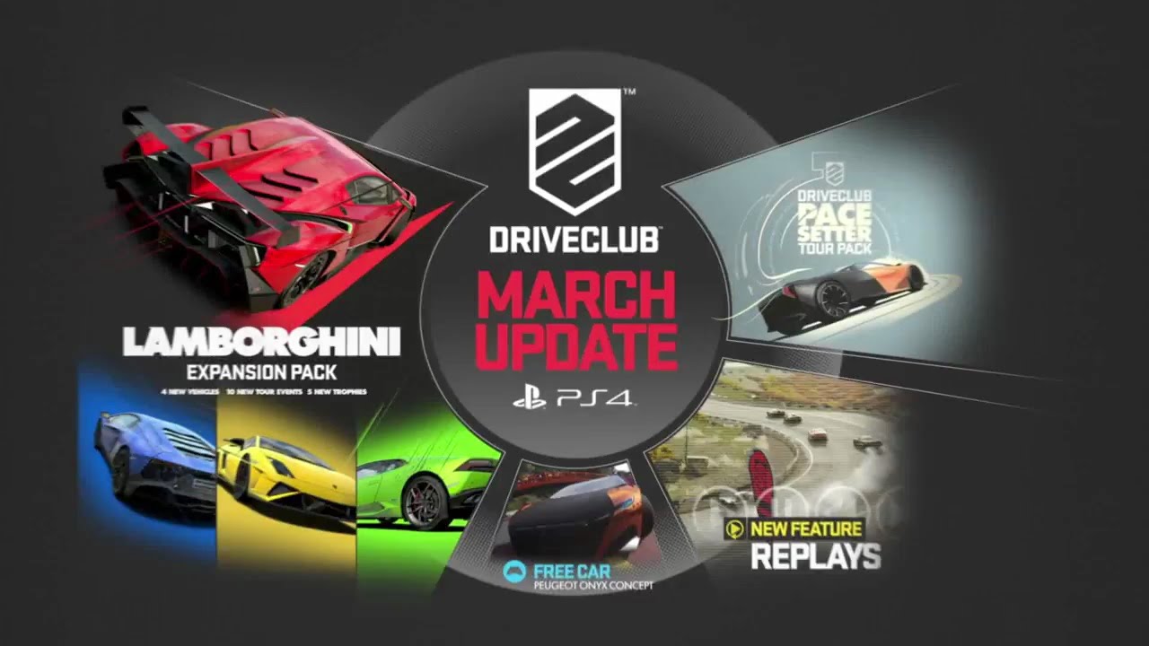 DriveClub - March DLC Trailer (New Cars + Replays) [1080p] TRUE HD QUALITY