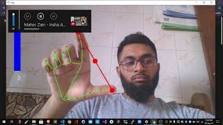 volume control with hand gesture using python, opencv and mediapipe