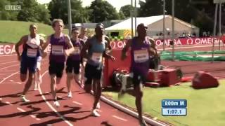 Men&#39;s 800m Sainsburys Grand Prix Birmingham 7 June 2015