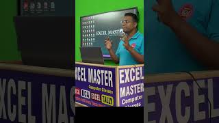 TEACHING STYLE EXCEL LIKE DOCTOR  #adca #computereducation #shorts  #excel #video #education