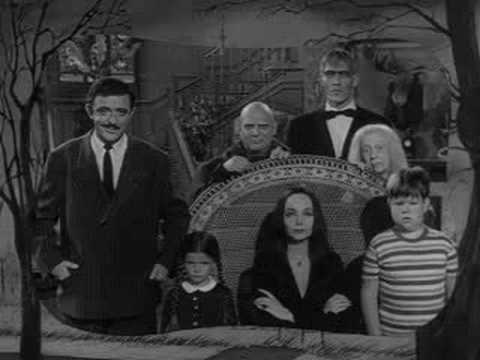 Abertura em port. da série "A Família Addams" (1964-1966)