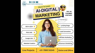 Master Digital Marketing Course with BIDM DEMO CLASS