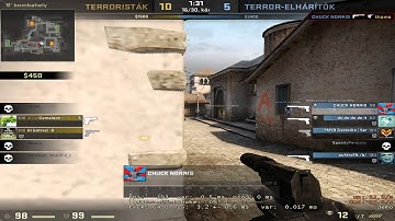 CS : GO - map: Inferno - Overwatch - nick name - CHUCK NORRIS - hack or no hack ???