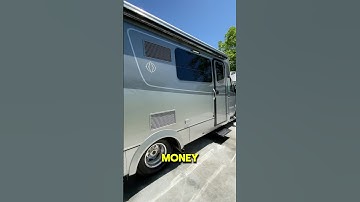 Big Money Cleaning Tiny RV 👀🤑💰 #rv #detailing #pressurewashing #rvlife #sidehustle #autodetailing