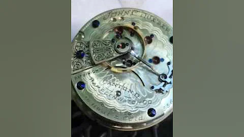 1889 John Dueber Pocket Watch