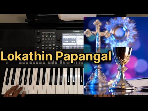 Lokathin Papangal Thangum Keyboard version Luthiniya  Yamaha psr S 775