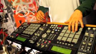 DURAZZO Within Arms Reach Live Beatmaking on TWO MPCs @ ONCE