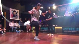 DOUBLE DUTCH ONE'S 2016 SCENE 1 EAST 1st BATTLE [IWANESS VS MISA]