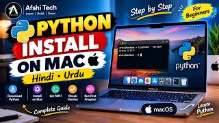 How to Install Python on mac in Hindi/Urdu | Python Installation Tutorial 2026
