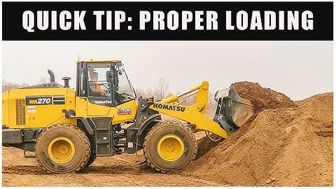 How to Properly Load a Wheel Loader Bucket | Quick Tips // Heavy Equipment Operator