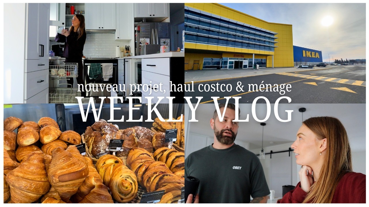 Update post vacances, virée ikea et nouveau projet, ménage, brunch et plus | Carole Anne Bilodeau