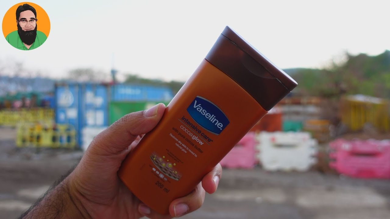 Vaseline Intensive Care Cocoa Glow Lotion Review YouTube