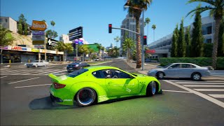 Sports Performance Maserati GranTurismo Car Gta 5 Gameplay 4K on Ultra Realistic Graphics