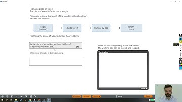 Functional Skills Maths Exam Solution - Level 1 Past Test 1 - Question 11