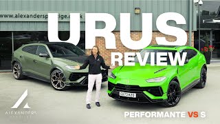 Urus Performante or Urus S? Find out which is best
