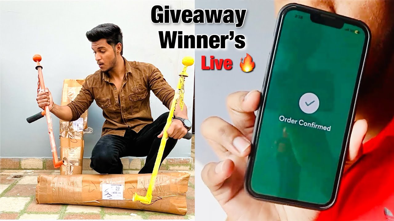 Gandhak Potash Gun Giveaway Winners's | Live Order🔥