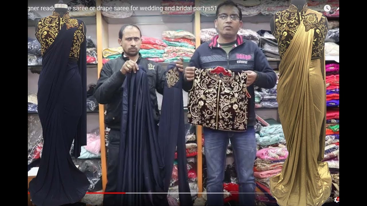 ready made saree designs