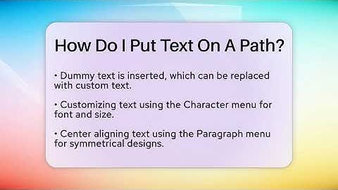 How Do I Put Text On A Path? - Graphic Design Nerd