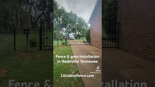 Automatic gate openers installation