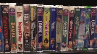 Overview Of My Vhsdvdblu Ray Collection Last Video For 2018