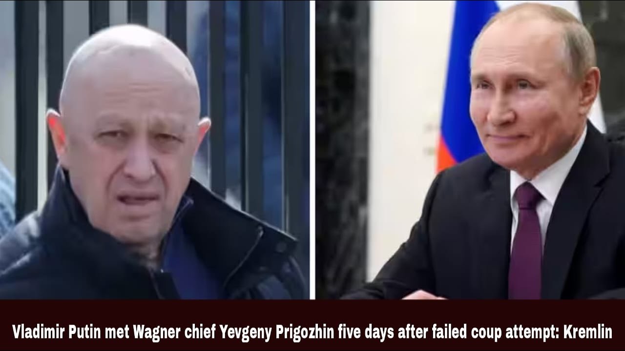 Vladimir Putin met Wagner chief Yevgeny Prigozhin five days after ...