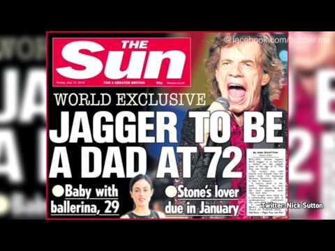 Video: Mick Jagger Wird Im Alter Von 72 Jahren Wieder Vater