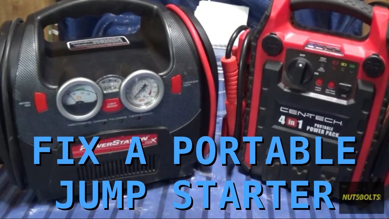 3400 Peak Amp Pro Portable Car Battery Jump Starter and Power Pack