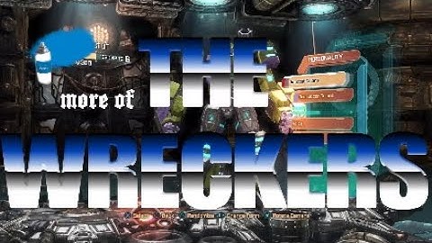 The WRECKERS: Transformers fall of cybertron custom characters