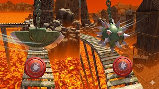 Rollance : adventure balls game - level 166 to 168