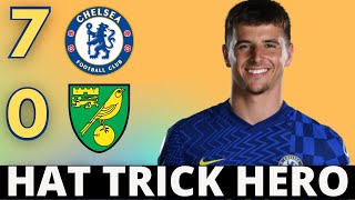 Chelsea VS Norwich | Chelsea Score 7 Past Norwich