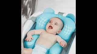 Foldable Baby Bath Tub With Temperature sensor | Travel Baby Bath Tub