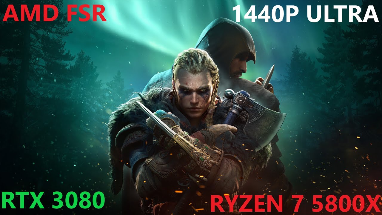 Assassin's creed Valhalla || Ryzen 7 5800x + RTX 3080 || Ultra 1440p || Windows 11