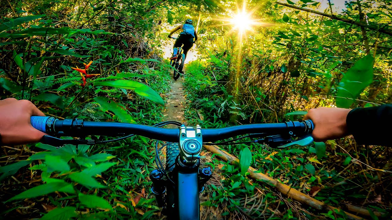 MOUNTAIN BIKE TRAILS HACKSAW TRINIDAD AND TOBAGO YouTube
