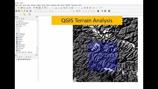 QGIS Terrain Analysis: Hillshade, Slope, Aspect, Profile mapping I Generation of Contours