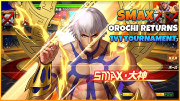 SMax Orochi Returns - 1v1 vs Meta Fighters | KOF 98 UM OL | JP Ver.
