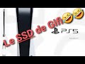 La ps5 et son ssd de gifi