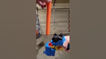Get Inline! Pilot Nerf Rival Blaster barrel short dart mod. #nerf #nerfmod #funandgames