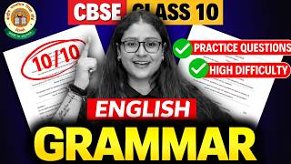Complete English Grammar in One Shot | CBSE Class 10 English | CBSE 2026 | Nikita Singh