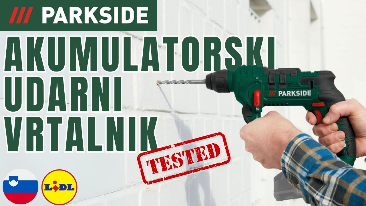 AKUMULATORSKI UDARNIVRTALNIK Parkside PABH 20-Li B2 SLOVENIJA SLOVENE LIDL