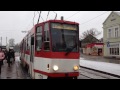 Soviet Trams around Talliin Estonia