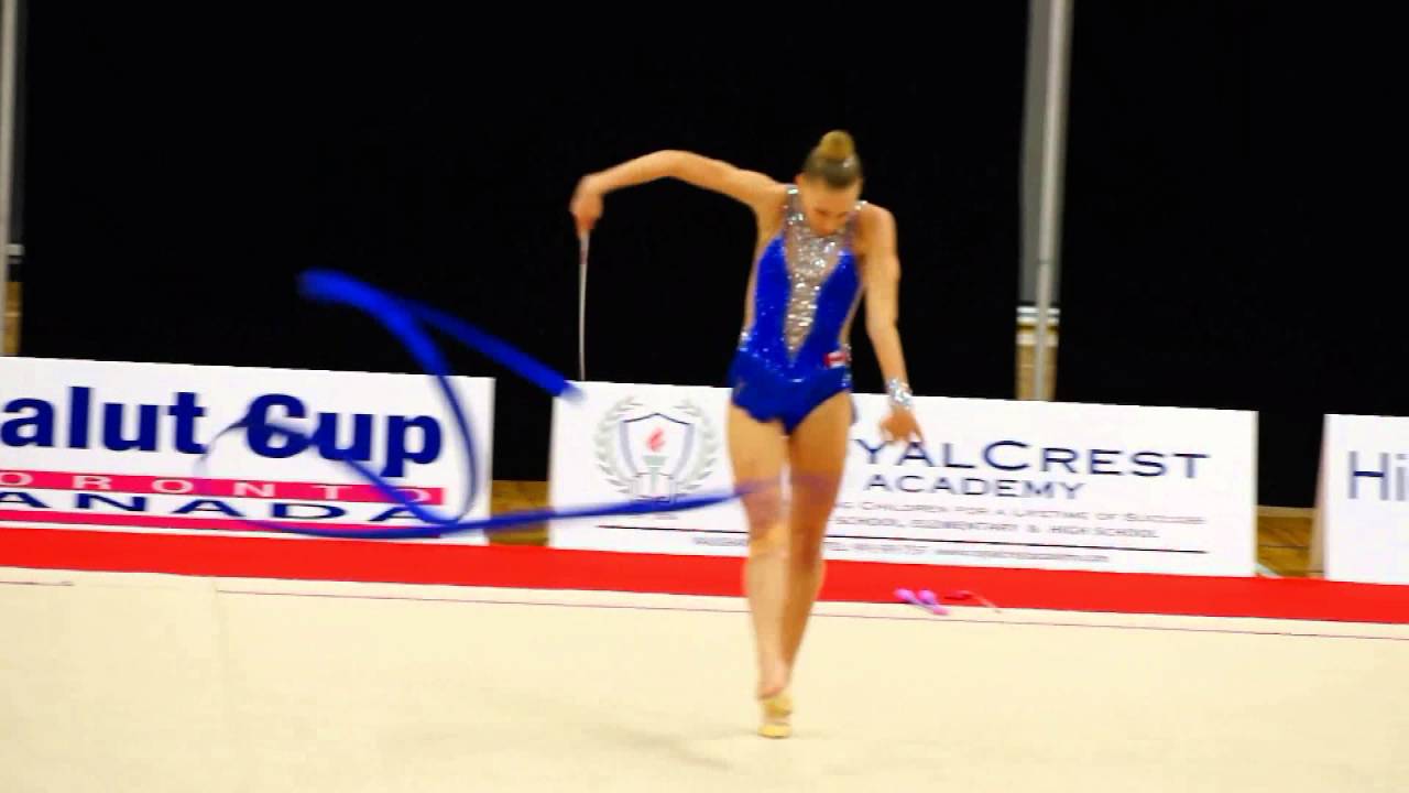 Trillium Rhythmic - Vivienne Lee Motkine - Senior Ribbon-Salut Cup 2016