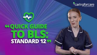 Care Certificate Standard 12: Basic Life Support Training (Workbook)