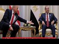 ترامب إعمار غزة بأموال الخليج صورم محمد بن سلمان الهندي من السيسي جمهورية مصر فقط وليست العربية 