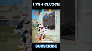 1 Vs 4 Clutch #freefire #trending #youtubeshorts #viral #freefiremax #foryou #explore