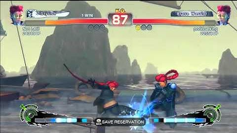 SSF4: Not Latif (C. Viper) VS porkloafking [wolfkrone] (C. Viper) - Endless Battle