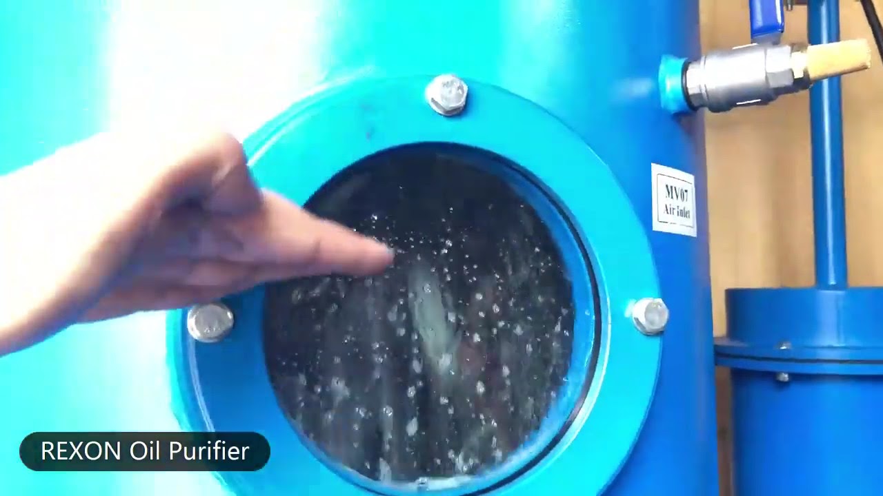 Vacuum Lube Oil Purifier Machine For Oil Water Dehydration and